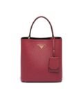 Medium Saffiano Leather Prada Panier Bag