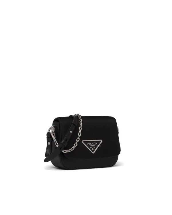 Nylon and Leather Prada Identity Shoulder Bag