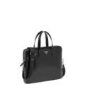 Prada Brushed Leather Briefcase