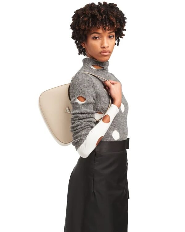 Prada Cleo Brushed Leather