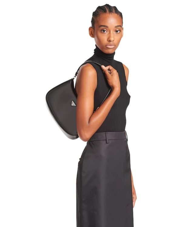 Prada Cleo Brushed Leather