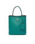 Medium Saffiano Leather Prada Panier Bag