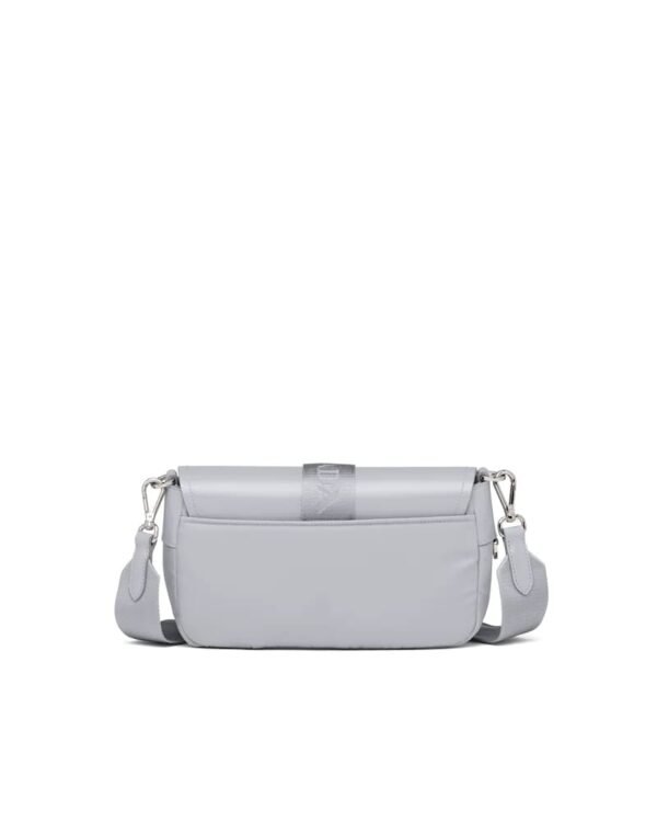 Prada Pocket Nylon and Brushed Leather Bag
