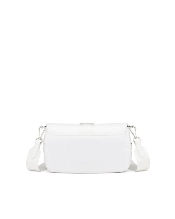Prada Pocket Nylon and Brushed Leather Bag