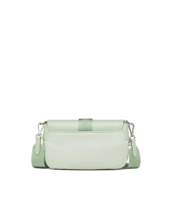 Prada Pocket Nylon and Brushed Leather Bag