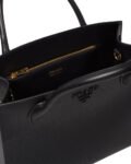Medium Saffiano leather Prada Monochrome bag