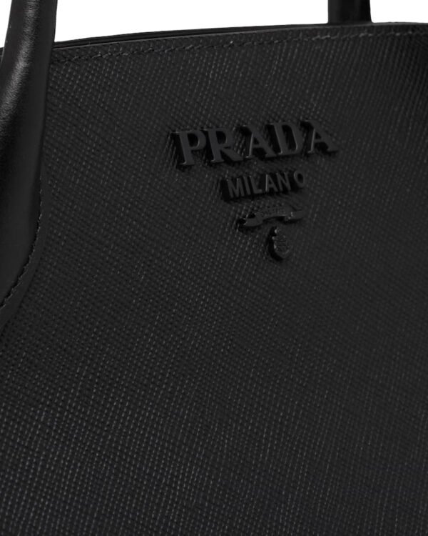 Medium Saffiano leather Prada Monochrome bag