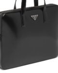 Prada Brushed Leather Briefcase
