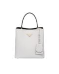 Medium Saffiano Leather Prada Panier Bag