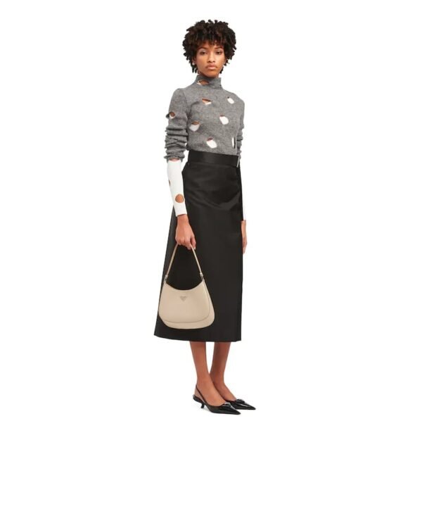 Prada Cleo Brushed Leather