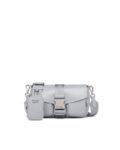Prada Pocket Nylon and Brushed Leather Bag