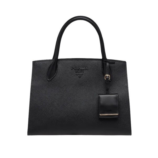 Medium Saffiano leather Prada Monochrome bag