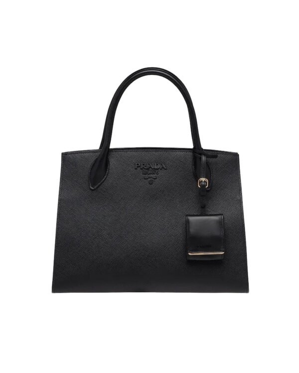 Medium Saffiano leather Prada Monochrome bag