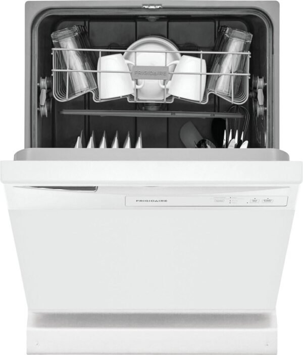 Frigidaire FDPC4221AW 24" Built-In Dishwasher, Front Control, White