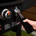 Blackstone Original Outdoor Griddle, 4-Burner 36" Propane Flat Top Grill with Hood, Black