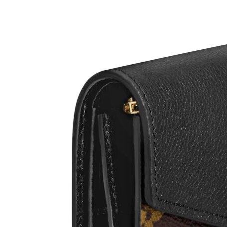 Louis Vuitton PALLAS COMPACT WALLET Black