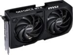 MSI GeForce RTX 5070 12G SHADOW 2X OC Graphics Card, 12GB GDDR7, DPx3, HDMIx1, DLSS 4