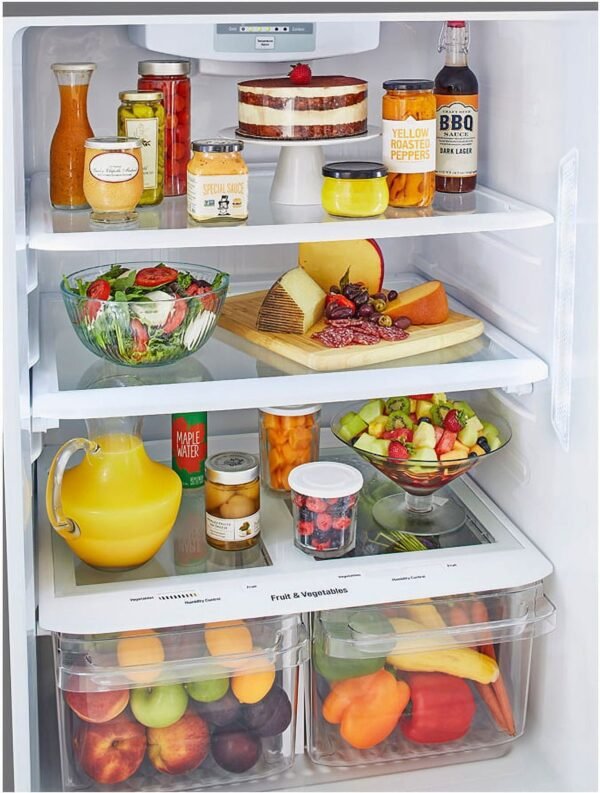 LG 20 cu. ft. 30 Inch Wide Top Freezer Refrigerator - Stainless Steel