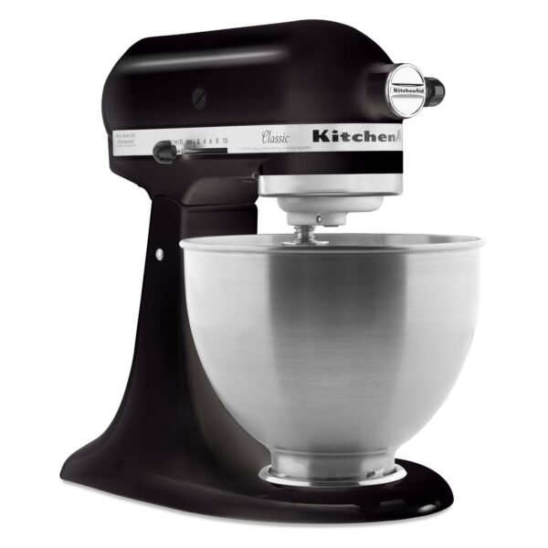KitchenAid Classic Series 4.5-Quart Tilt-Head Stand Mixer, Onyx Black, K45SSOB