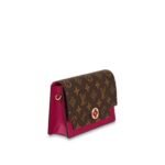 Louis Vuitton FLORE CHAIN WALLET Fuchsia