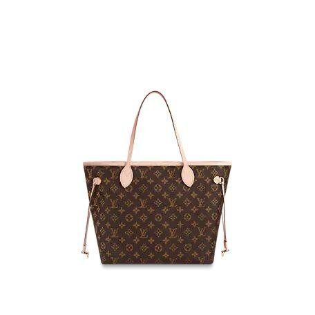 Louis Vuitton NEVERFULL MM Bag Pivoine Pink