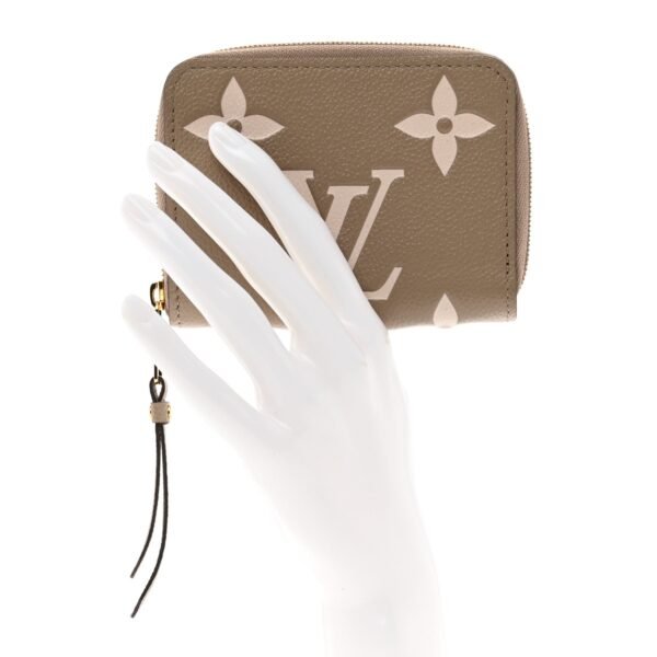 Louis Vuitton ZIPPY COIN PURSE Tourterelle Cream