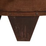 Sunnydaze 70" Rust Patina Finish Steel Wood-Burning Chiminea with Spark Screen