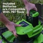 Greenworks 60V 21" Self Propelled Lawn Mower with (1) 8.0 Ah Battery & Rapid Charger 2546402