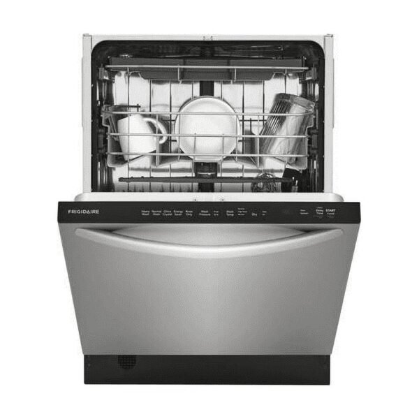 Frigidaire FDSH4501AS 24" Wide Top Control Dishwasher, Stainless Steel