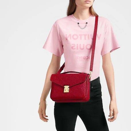 Louis Vuitton POCHETTE MÉTIS Scarlet Red