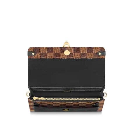 Louis Vuitton  VAVIN CHAIN WALLET Black