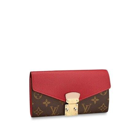 Louis Vuitton PALLAS WALLET Cerise Red