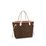 Louis Vuitton NEVERFULL MM Bag Cerise Red