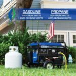 DuroMax XP5500EH 5,500 Watt Portable Dual Fuel Gas Propane Powered Generator
