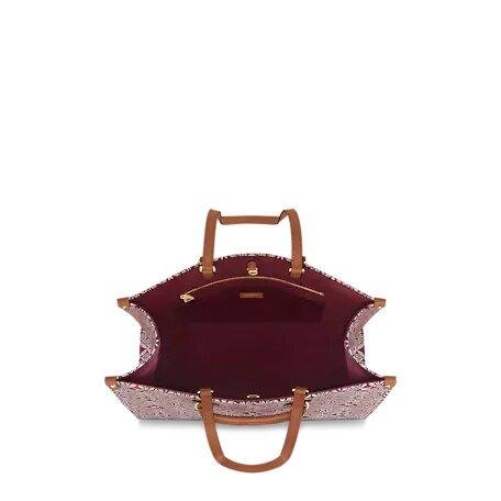 Louis Vuitton SINCE 1854 ONTHEGO GM Bag Bordeaux