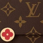 Louis Vuitton FLORE COMPACT WALLET COQUELICOT