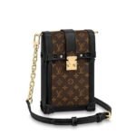 Louis Vuitton  VERTICAL TRUNK POCHETTE black