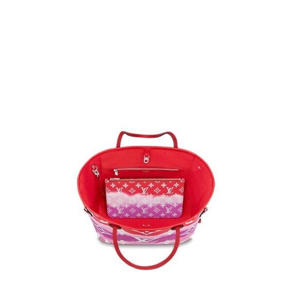 Louis Vuitton ESCALE NEVERFULL MM Red