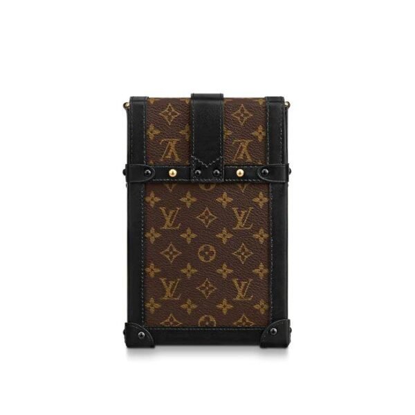 Louis Vuitton  VERTICAL TRUNK POCHETTE black