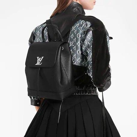 Louis Vuitton LOCKME BACKPACK Black