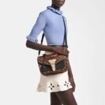 Louis Vuitton BEAUMARCHAIS Black/Caramel