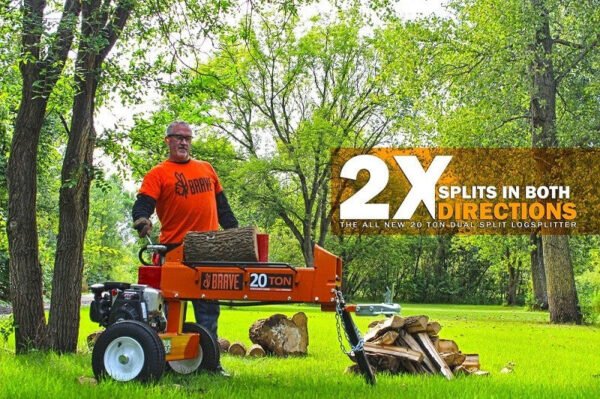 20 Ton Brave Two Way Log Splitter (PCLS2013GC)