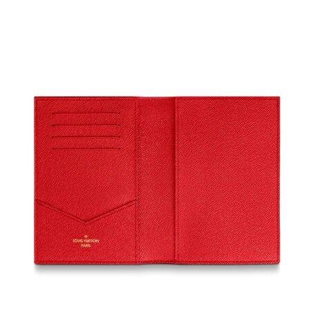 Louis Vuitton PASSPORT COVER Red