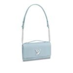 Louis Vuitton LOCKME CLUTCH Olympe Blue