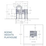 Backyard Discovery scenic Heights Cedar Playhouse