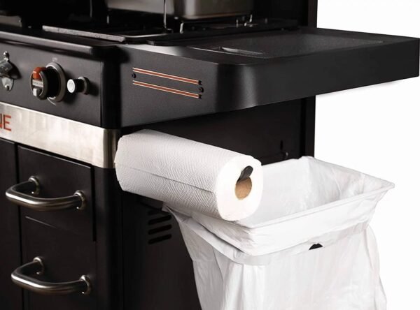 Blackstone 1923 36 inch 4 Burner Griddle with Air Fryer – Black