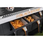 Blackstone 1923 36 inch 4 Burner Griddle with Air Fryer – Black