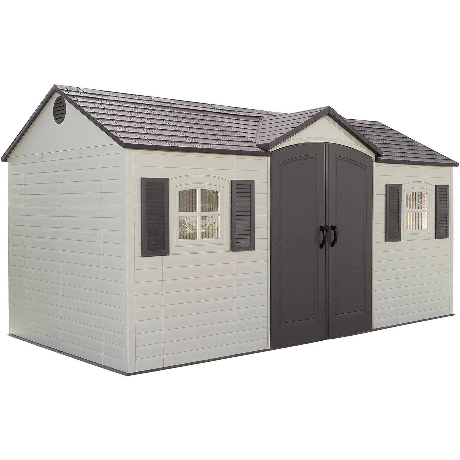 Lifetime 15 ft. x 8 ft. Resin Outdoor Garden Shed