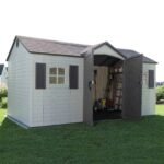 Lifetime 15 ft. x 8 ft. Resin Outdoor Garden Shed
