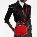 Louis Vuitton ALMA BB Cerise Red